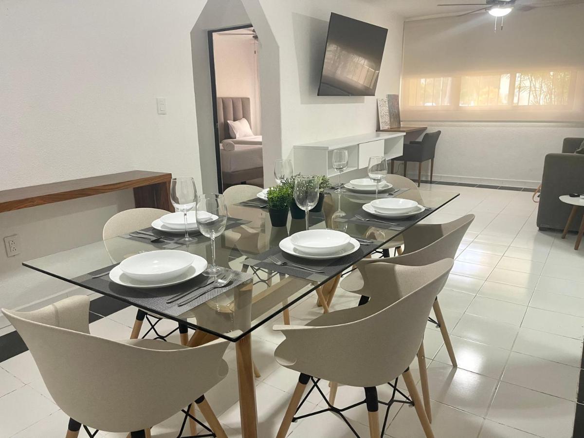 Deco 2 Downtown 3 Bed Apartment Renewed 칸쿤 외부 사진
